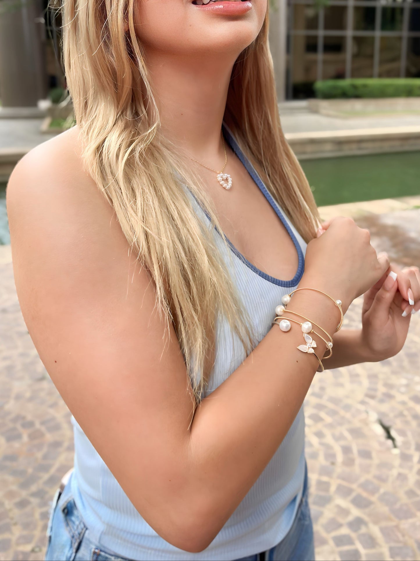 Pearl Heart Necklace