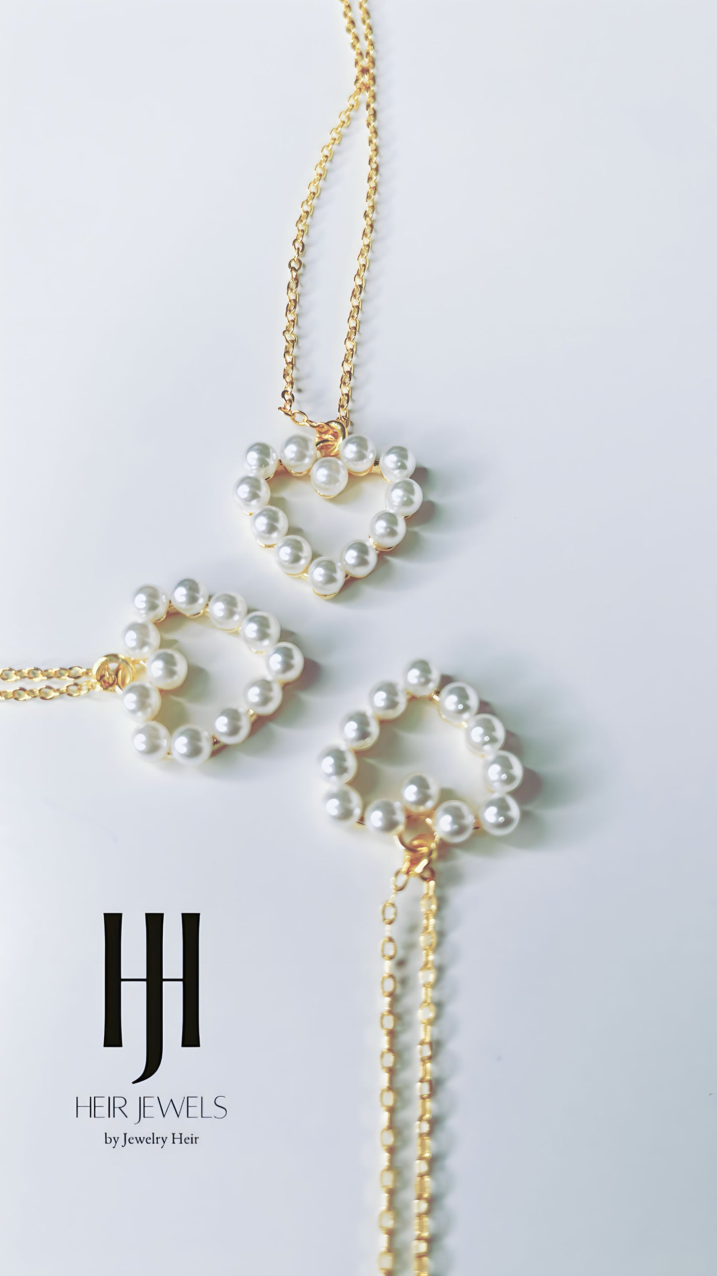 Pearl Heart Necklace