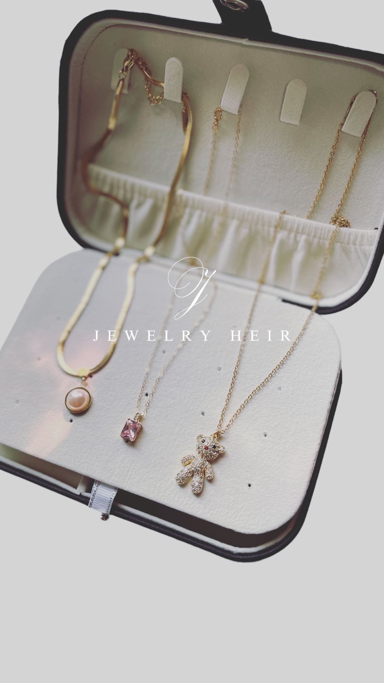 Pink Pendant Necklace