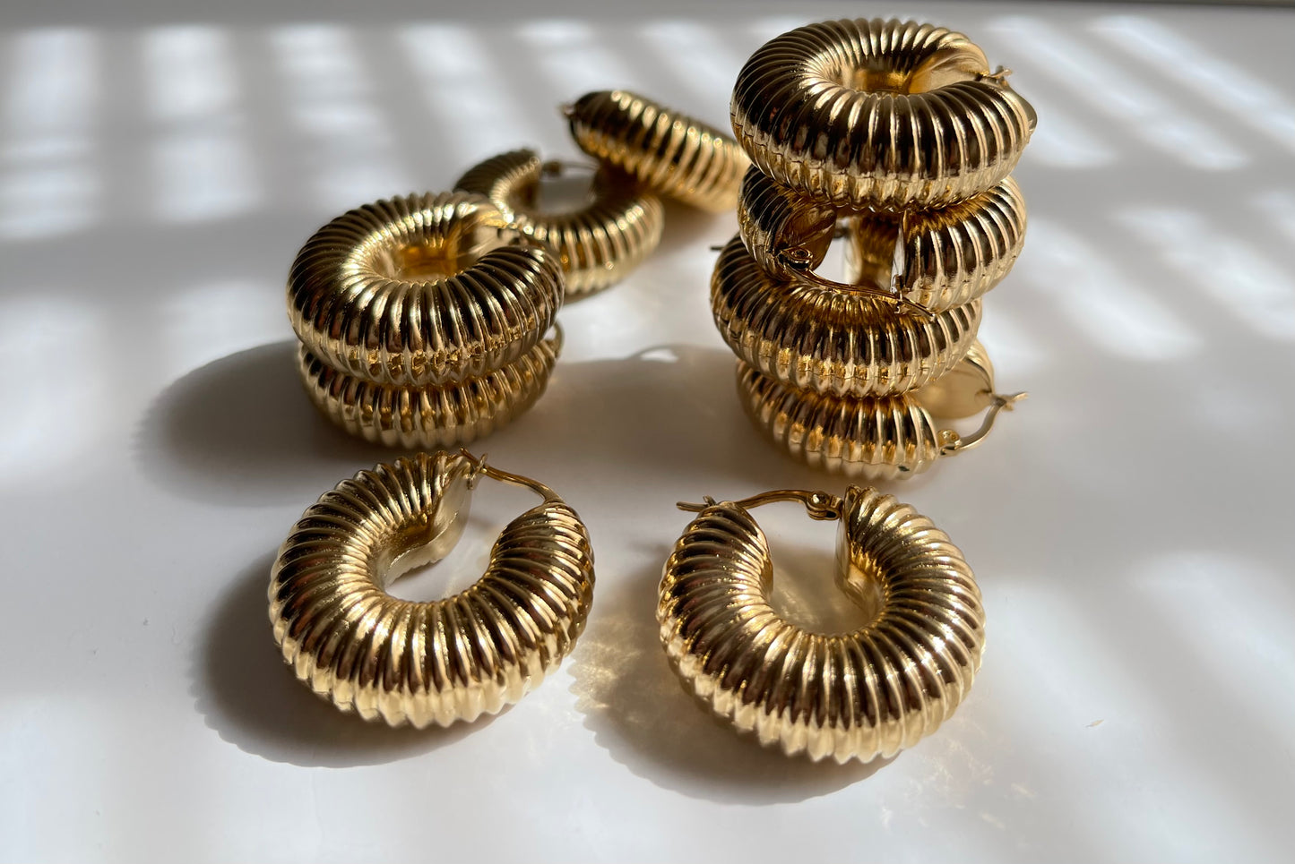 Groovy Vintage Hoops