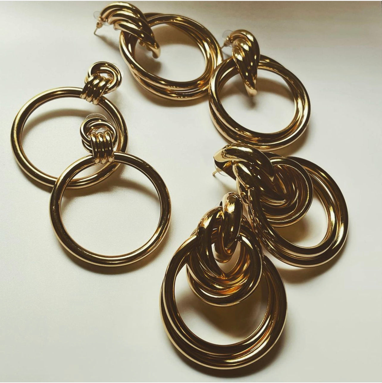 Love Knots Hoop Earrings
