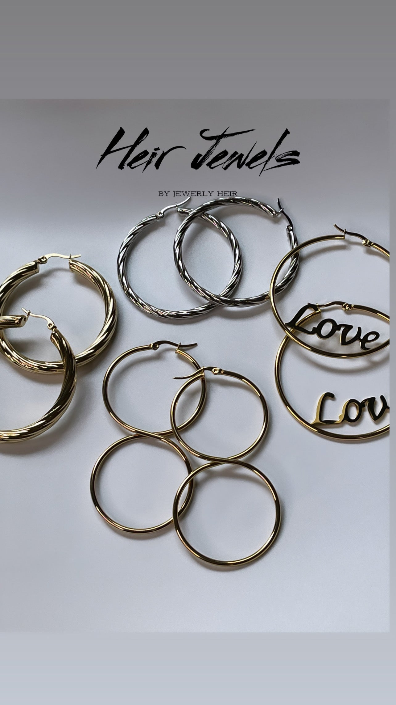 Figure 8 Hoop Earrings