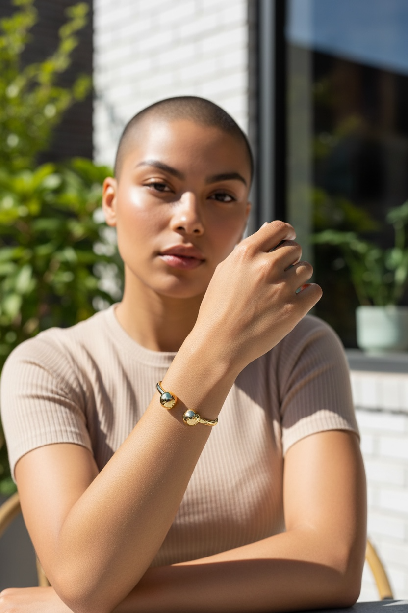 Hardware Cuff Bracelet