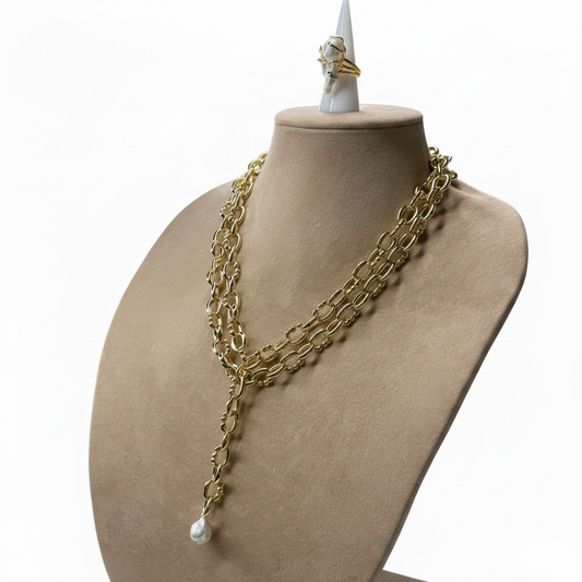 The Marina Lariat Necklace