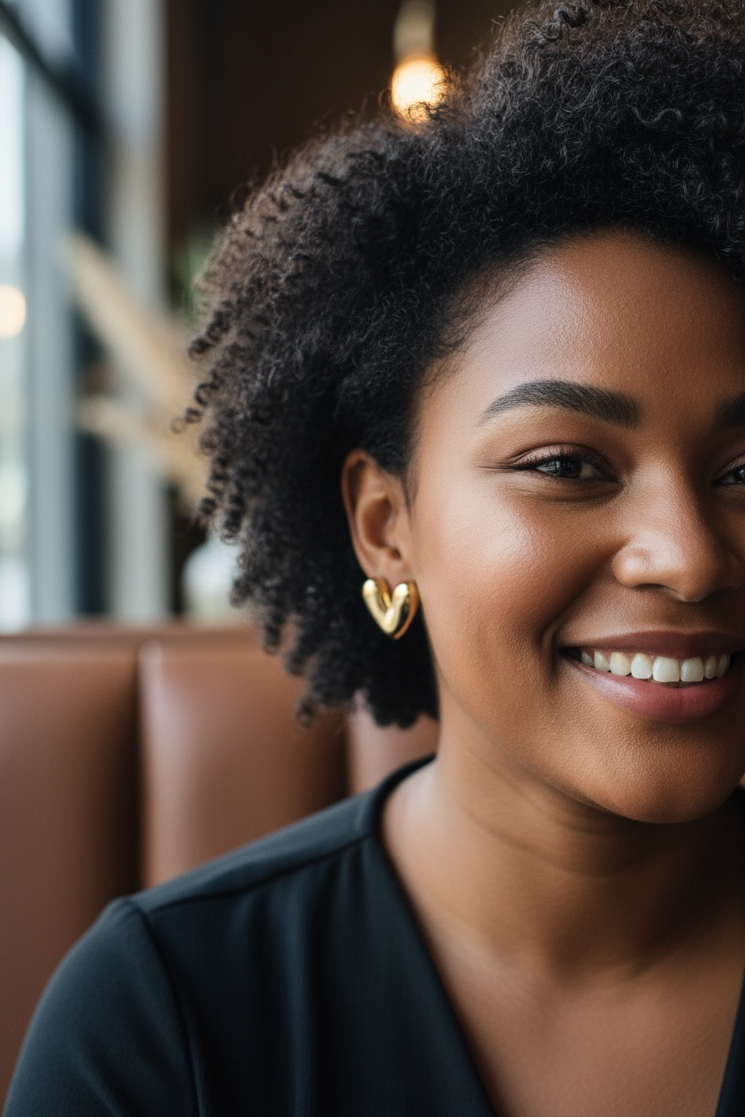 Bubble Heart Earrings