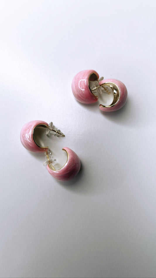 Pink Moon Earrings