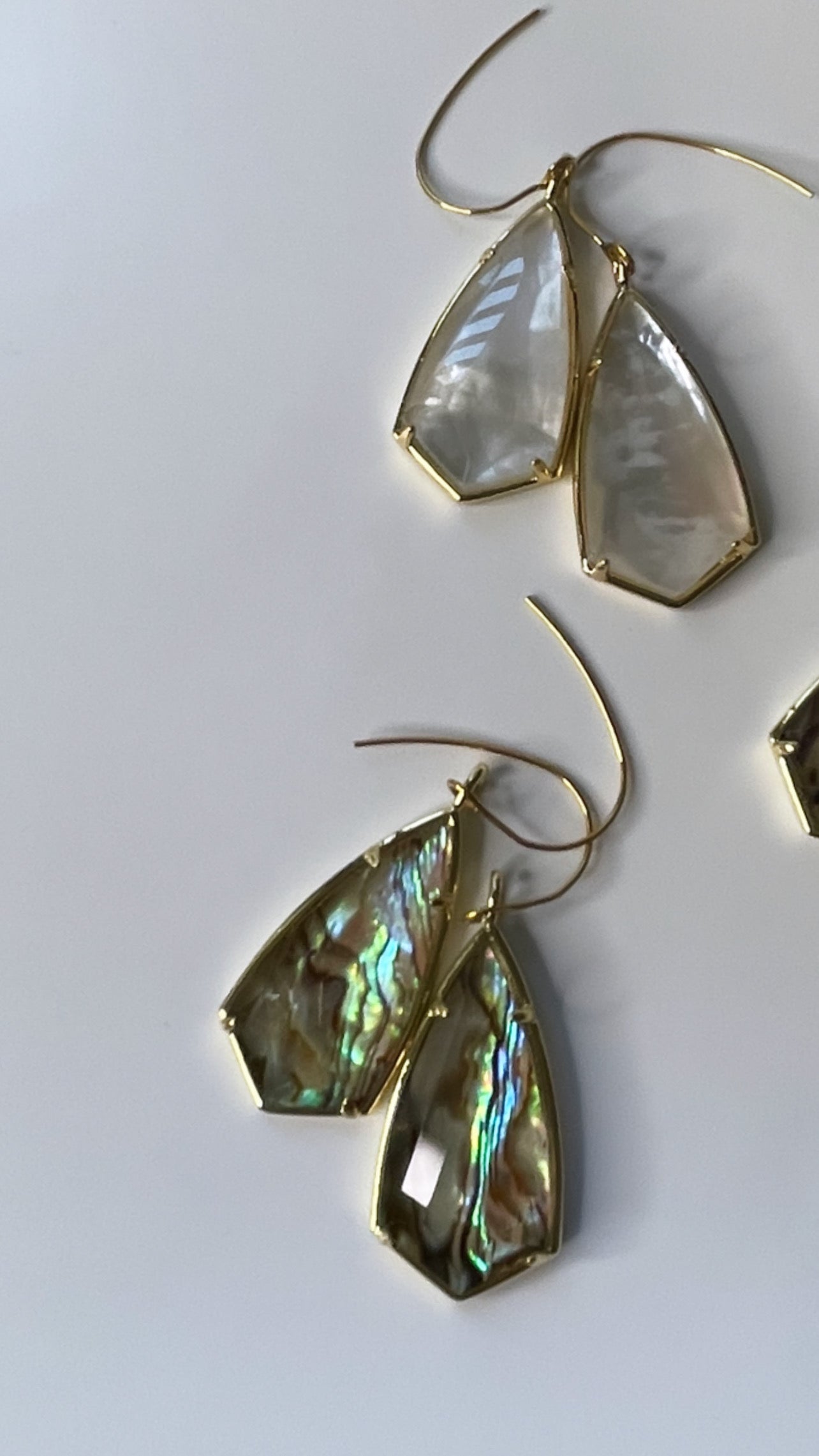 Opulent Abalone Shell Earrings